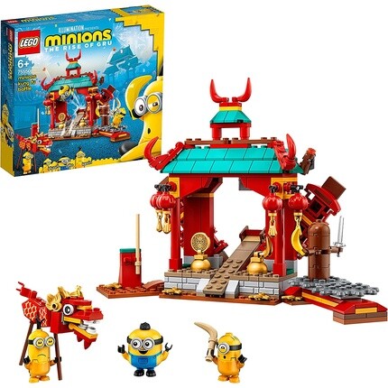 

Конструктор Lego 75550 Minions Kung Fu Temple с фигурками от 6 лет