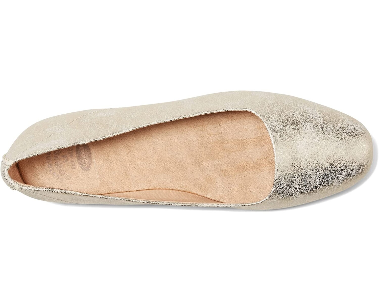 

Туфли на плоской подошве Wexley Dr. Scholl's, светло-золотой