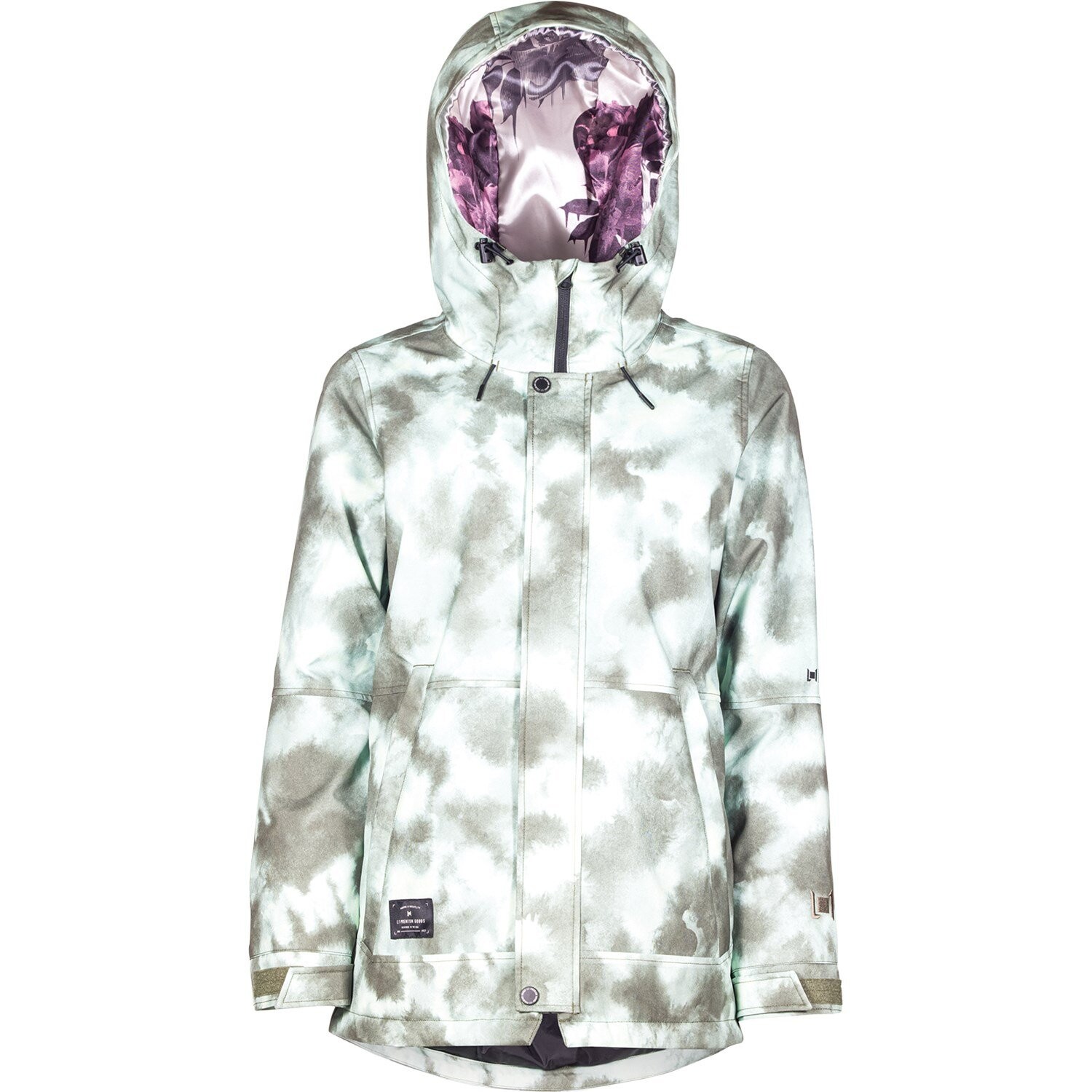 

Куртка L1 Lalena женская, tie-dye camo