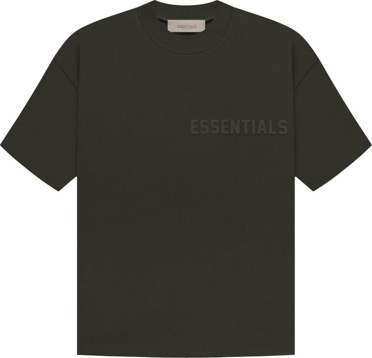 Футболка Fear of God Essentials Short-Sleeve Tee 'Off Black', черный - фото