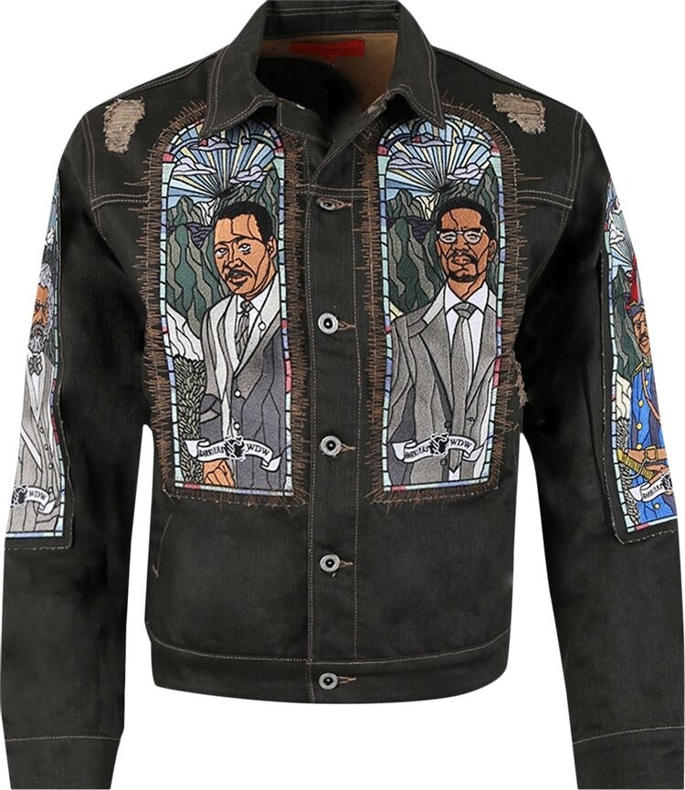 

Куртка Who Decides War x Barriers NY Monument Jacket 'Coal', серый