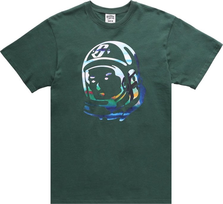 Футболка Billionaire Boys Club Helmet Short-Sleeve Tee 'Pineneedle', зеленый - фото