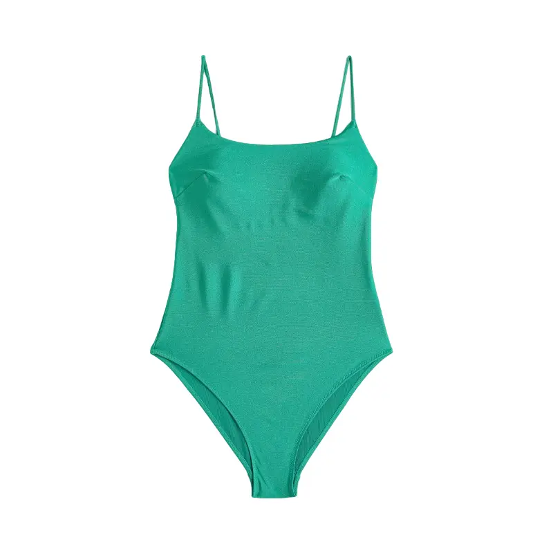 

Слитный купальник H&M Padded Cup, изумруд, Зеленый