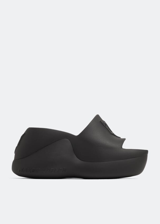 

Сандалии NAKED WOLFE Chic wedge sandals, черный