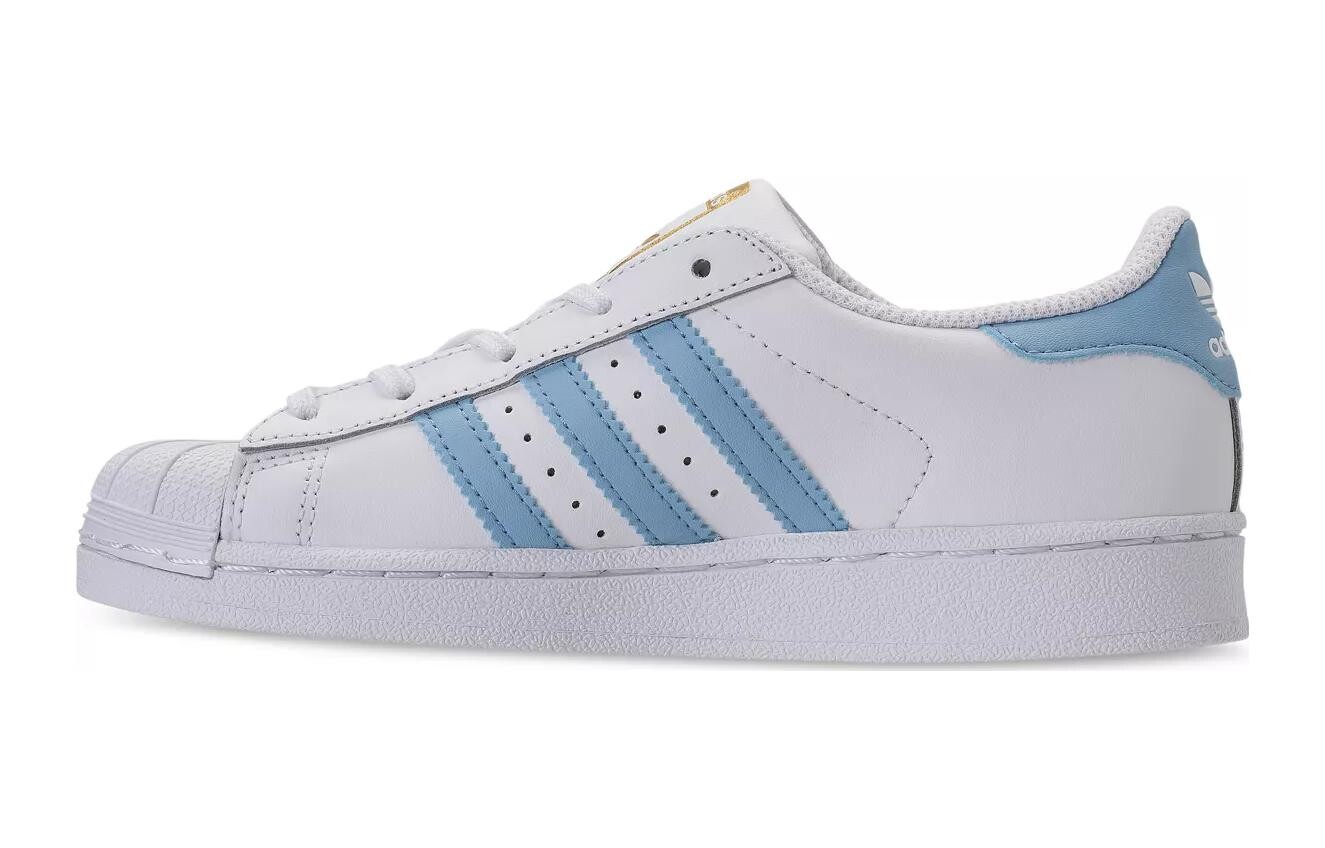 

Детские кроссовки для скейтбординга Kids Low-top White/Royal Blue Adidas, белый/синий
