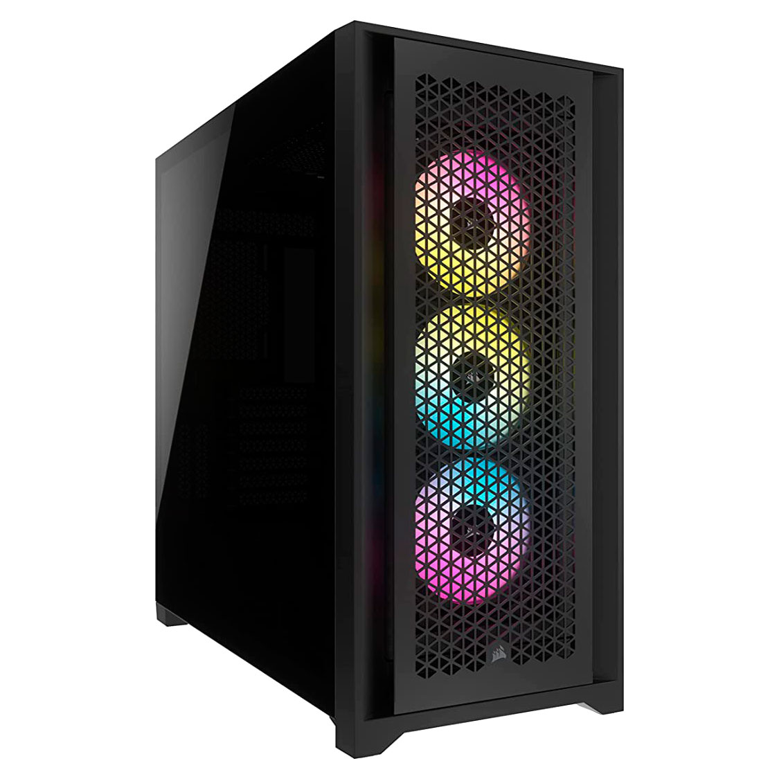 цена Корпус Corsair iCUE 5000D RGB Airflow, Mid-Tower, ATX, черный, CC-9011242-CN