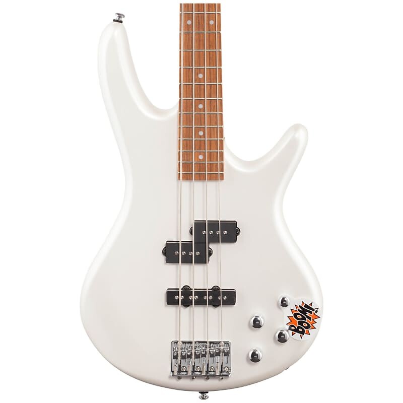 

Ibanez GSR200 4-струнная бас-гитара, жемчужно-белый
