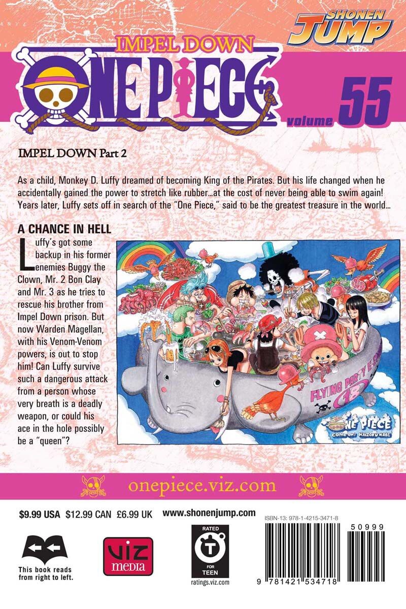 

Манга One Piece Manga Volume 55