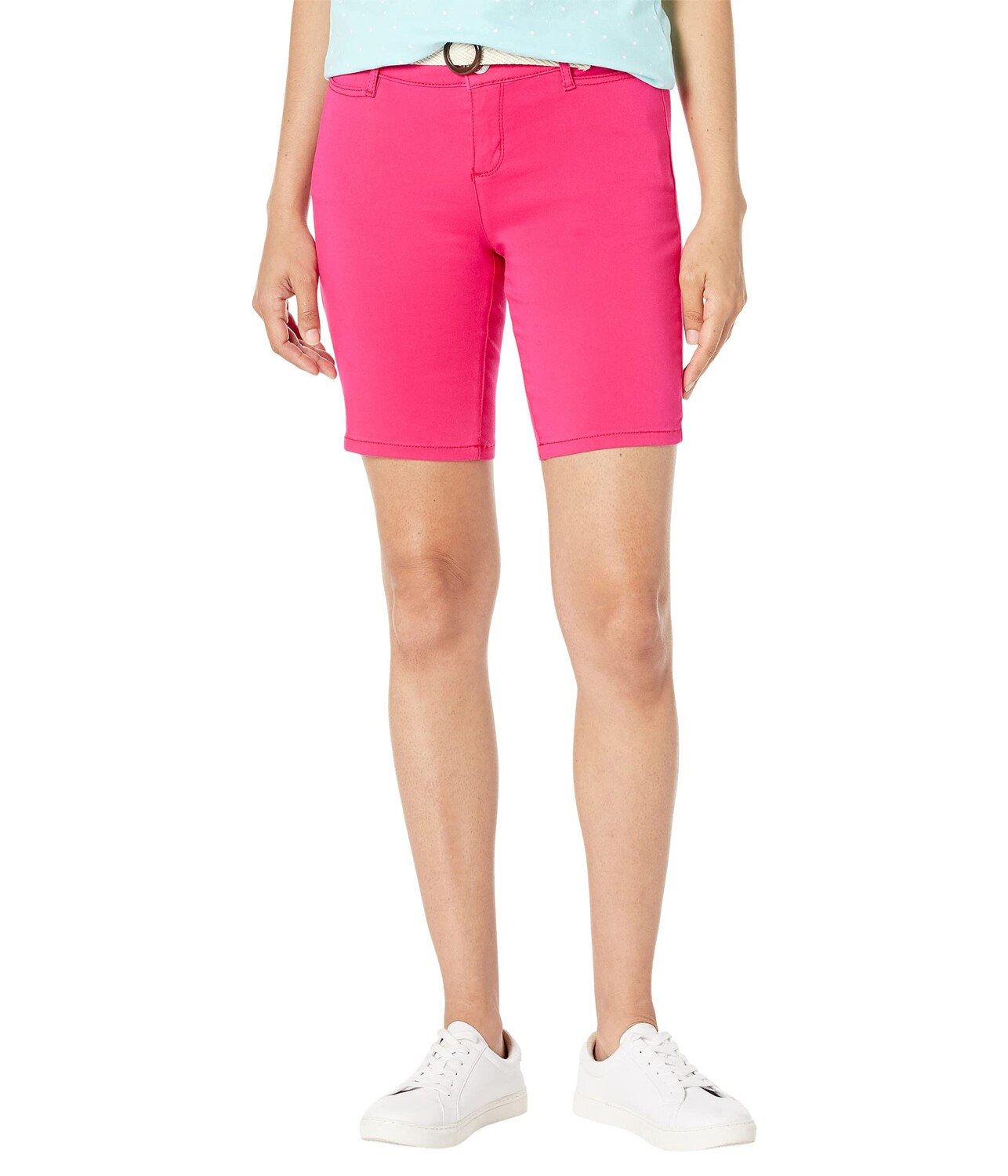 

Шорты U.S. POLO ASSN., 9" Mid-Rise Slim Chino Stretch Sateen Bermuda