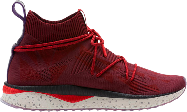 

Кроссовки Puma Naturel x Tsugi EvoKnit Sock Bordeaux, красный