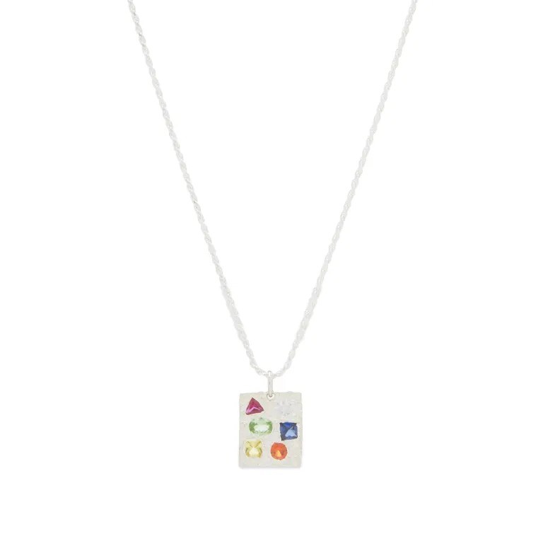 

Подвеска Bleue Burnham Cottage Rose Garden Necklace, серебристый, мультиколор