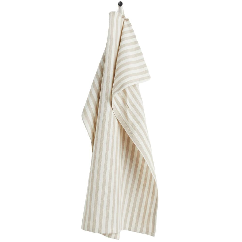 

Полотенце кухонное H&M Home Striped, светло-бежевый