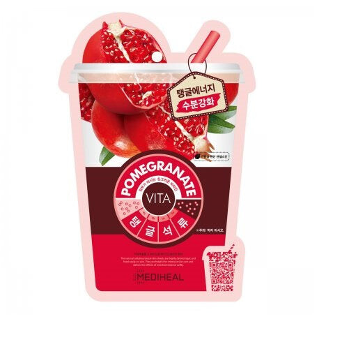 

Mediheal Vita Pomegranate Mask увлажняющая и эластичная маска с гранатом 20мл