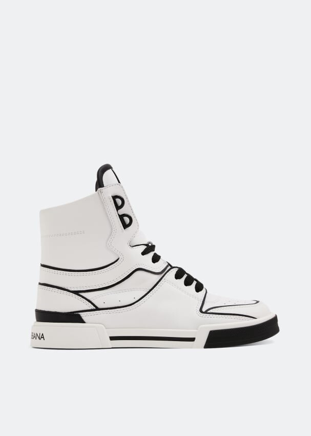 

Кроссовки DOLCE&GABBANA Portofino New Roma high-top sneakers, белый