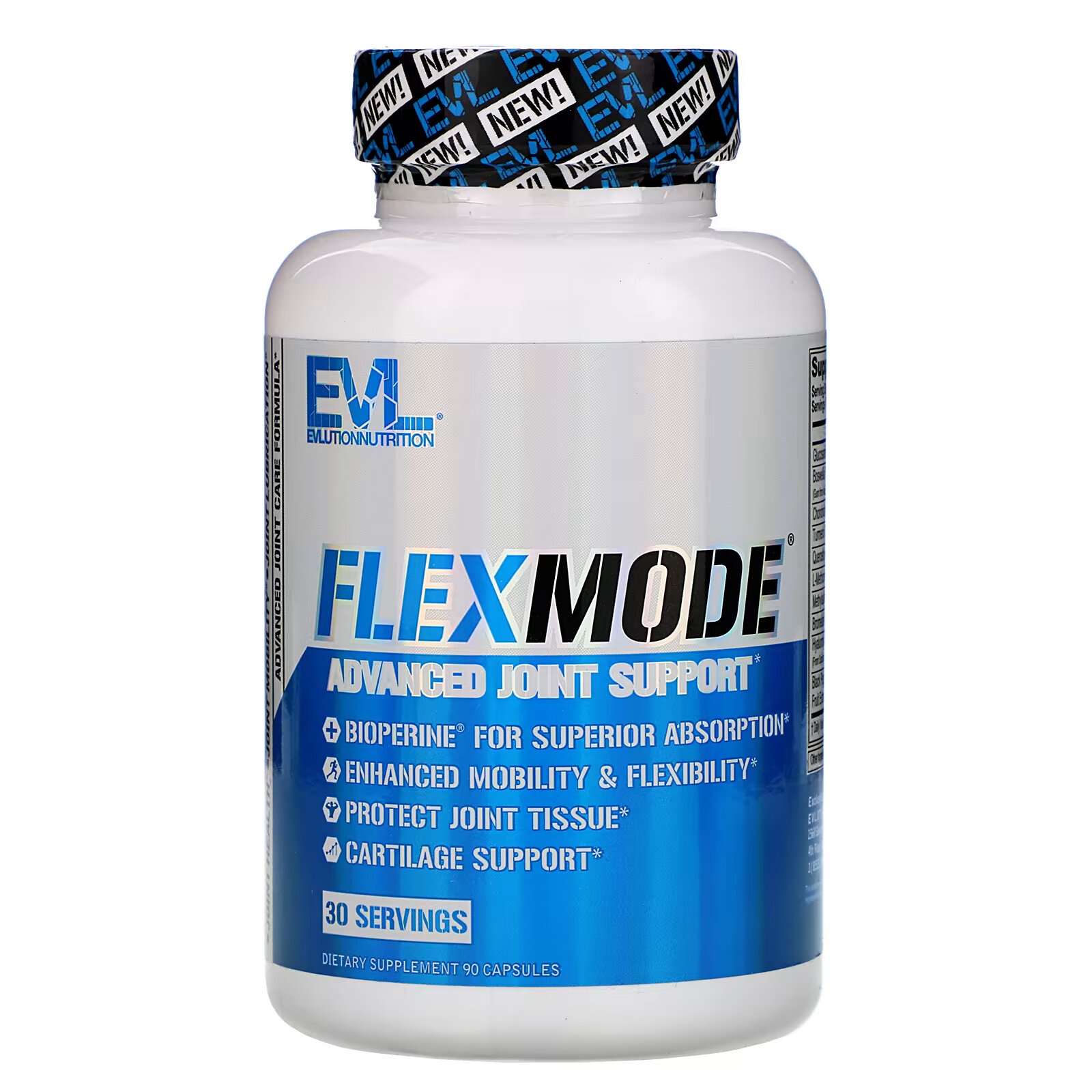 EVLution Nutrition, FlexMode, улучшенная поддержка суставов, 90 капсул evlution nutrition flexmode улучшенная поддержка суставов 90 капсул