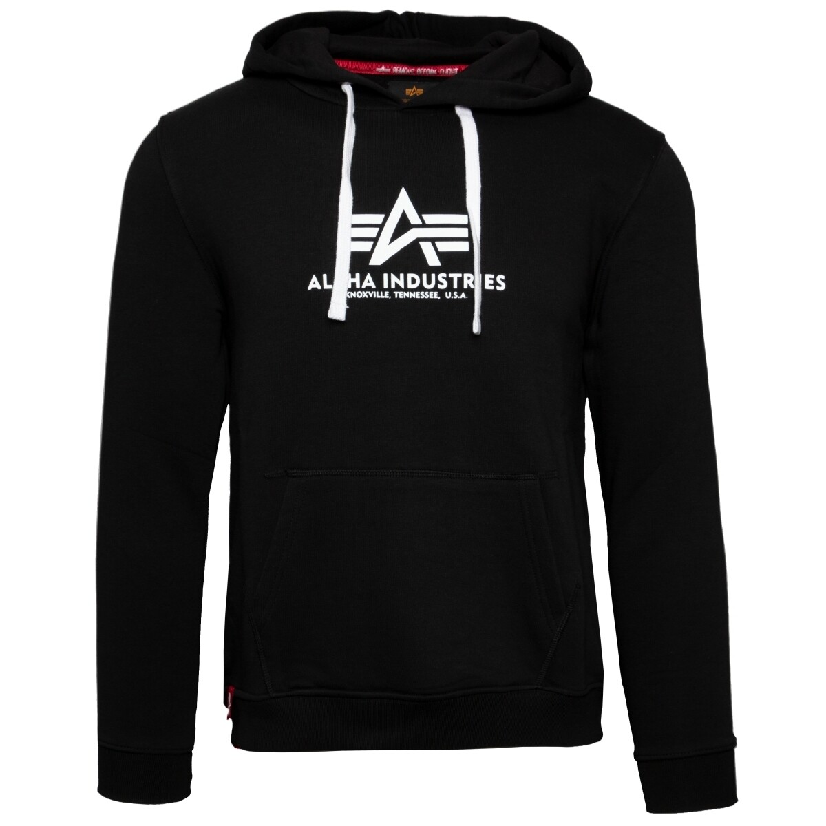 

Толстовка Alpha Industries Kapuzenpullover New Basic Hoodie Wmn, черный