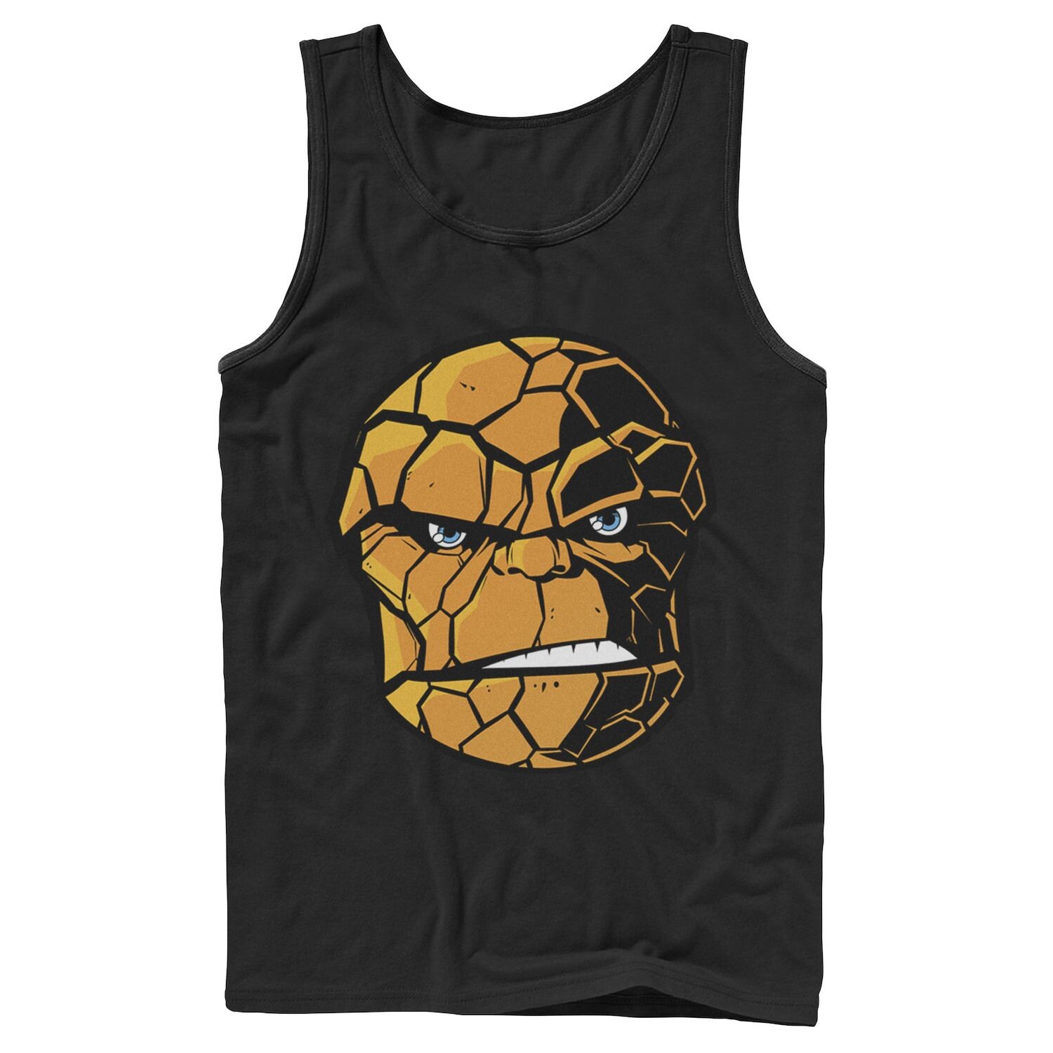 

Мужская майка Marvel Fantastic Four The Thing с большим лицом Licensed Character