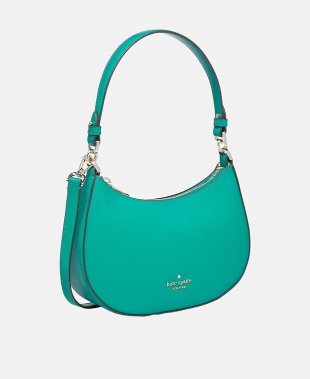 

Кожаная сумка-мессенджер Kate Spade, темно-зеленый