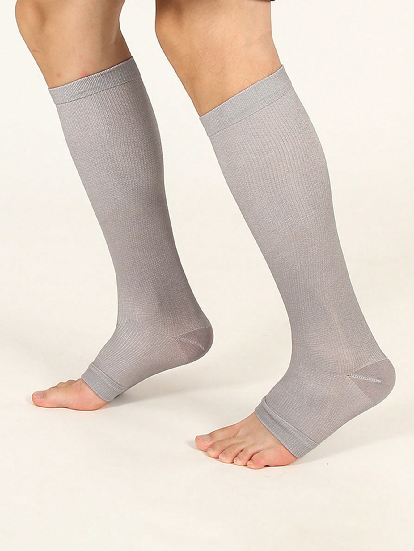 цена 1 пара весенних нейлоновых носков нового стиля, серый