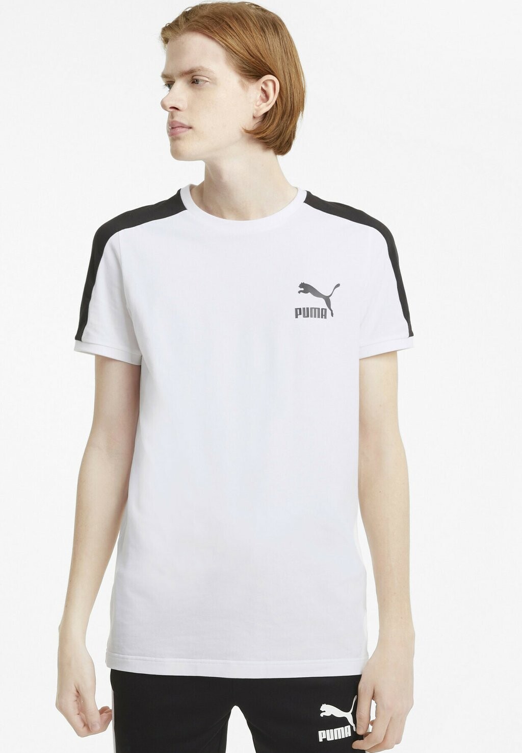 

Футболка с принтом Puma, белый