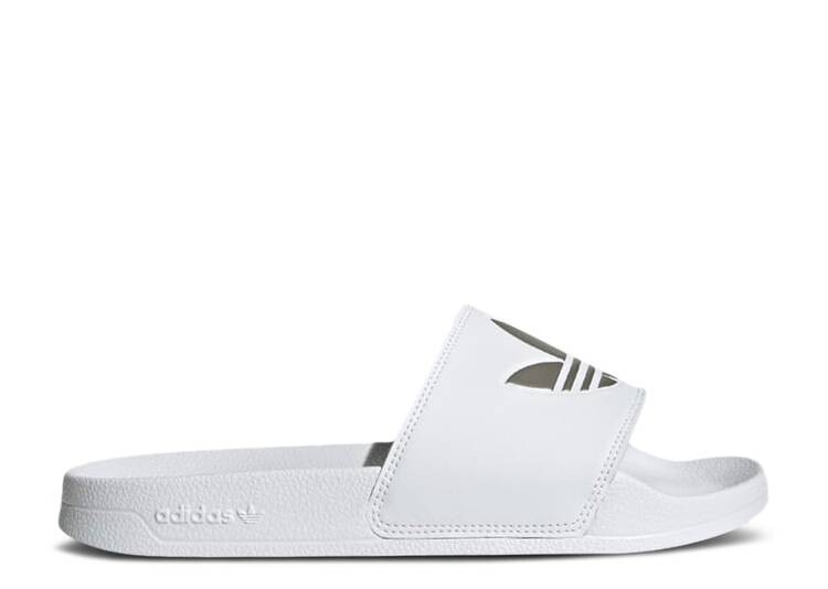 

Кроссовки Adidas WMNS ADILETTE LITE SLIDE 'WHITE MATTE SILVER', белый
