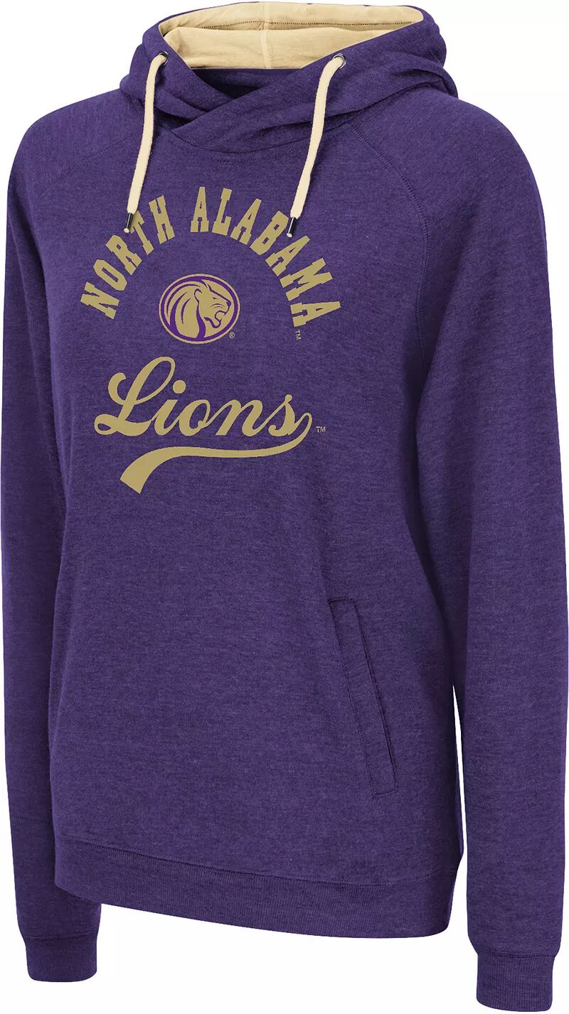 цена Colosseum Женский пуловер с капюшоном North Alabama Lions фиолетовый