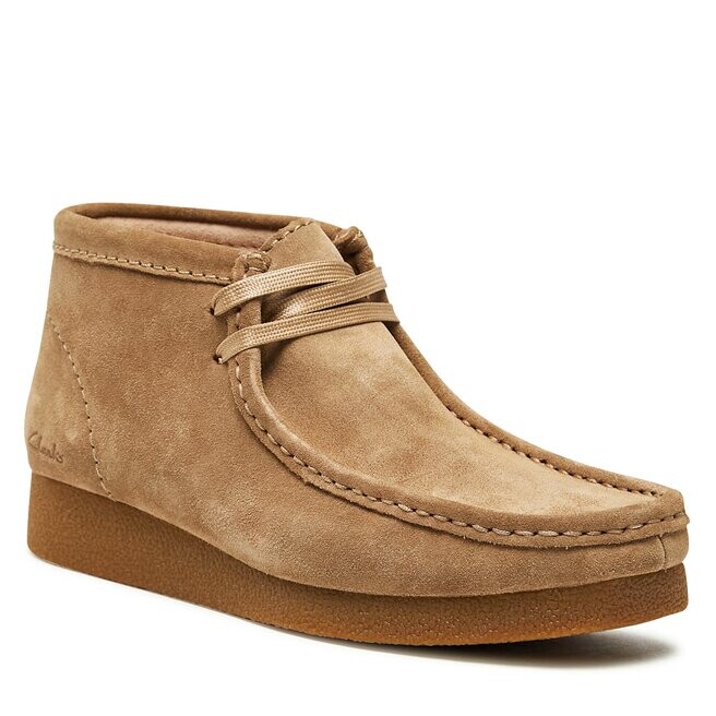 

Ботинки Clarks WallabeeEvoBt, бежевый