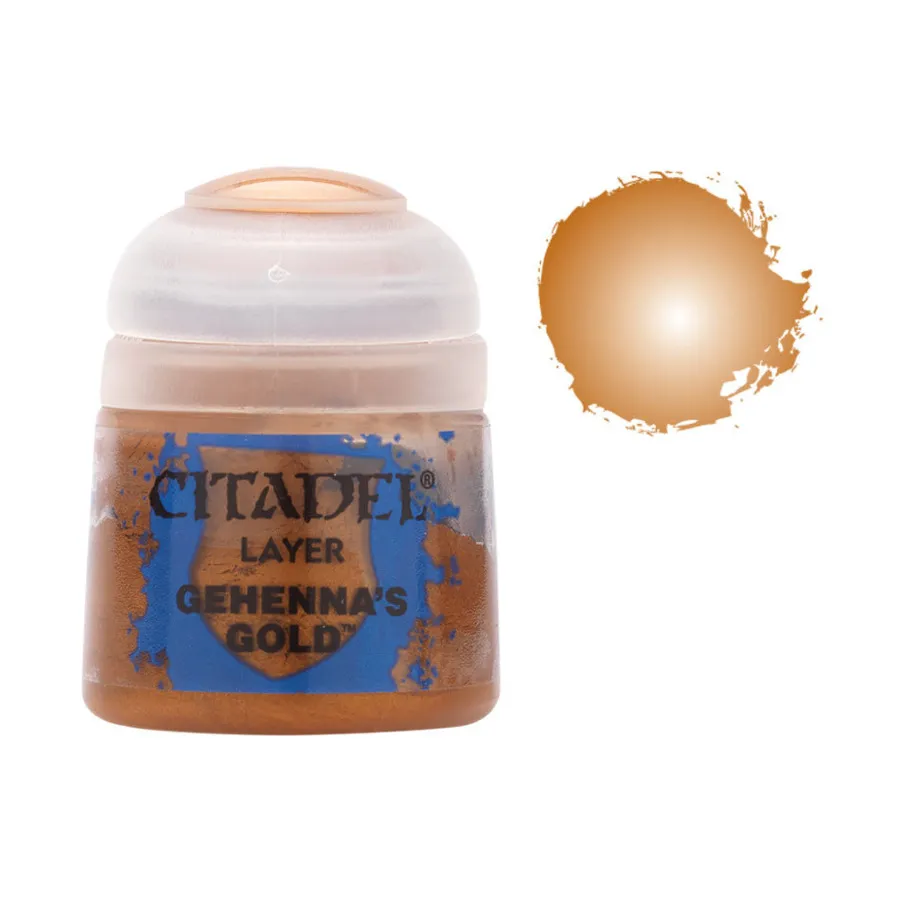 

Золото Геенны, Citadel Paints - Layer #2 - 2012 Range