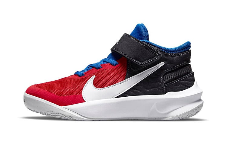 

(BP)Nike Team Hustle D 10 FlyEase Черный/Красный/Белый