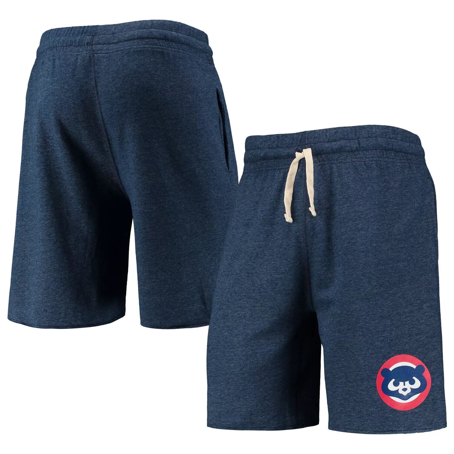 

Мужские шорты Concepts Sport с принтом темно-синего цвета Chicago Cubs с логотипом Mainstream Terry Tri-Blend Shorts