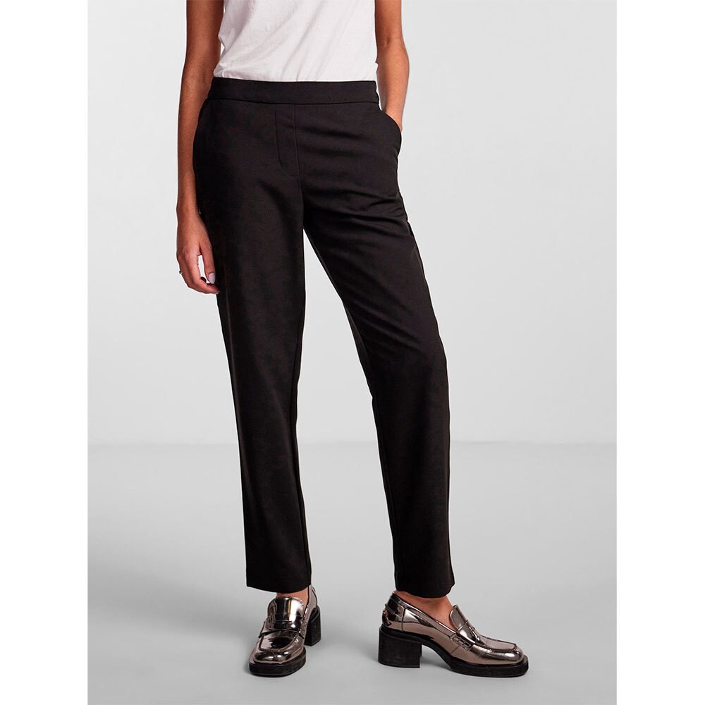 

Брюки Pieces Boss Mid Waist, черный