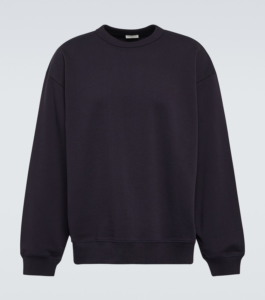 

Толстовка из хлопкового джерси Dries Van Noten, синий
