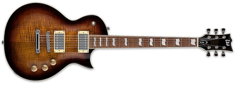 

Электрогитара ESP LTD EC-256FM 2022 - Dark Brown Sunburst