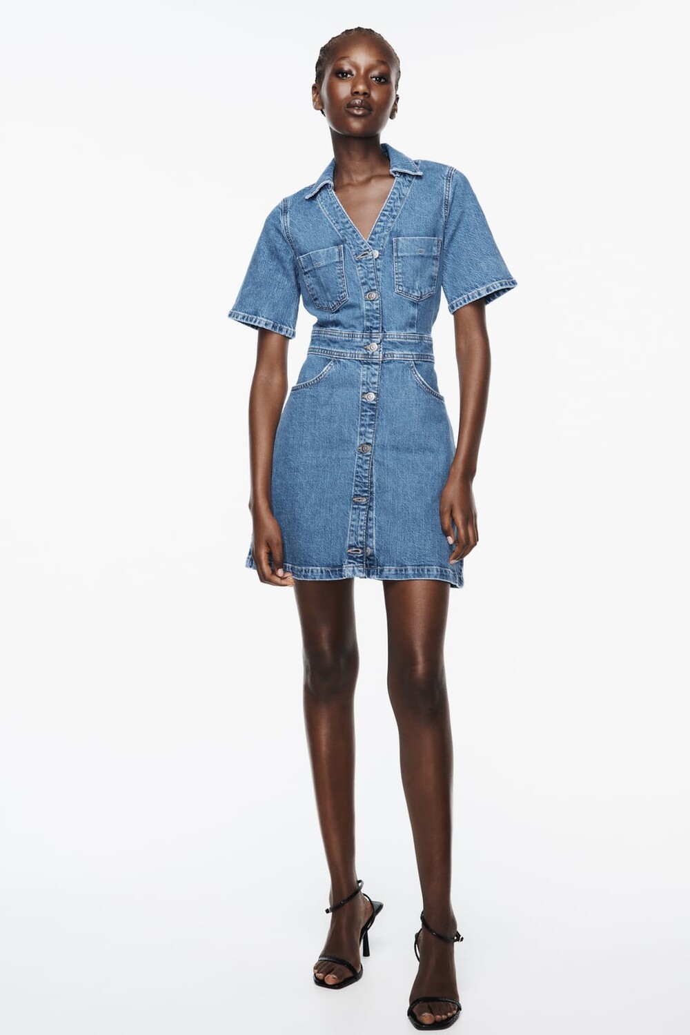 

Джинсовое платье Z1975 ZARA, синий