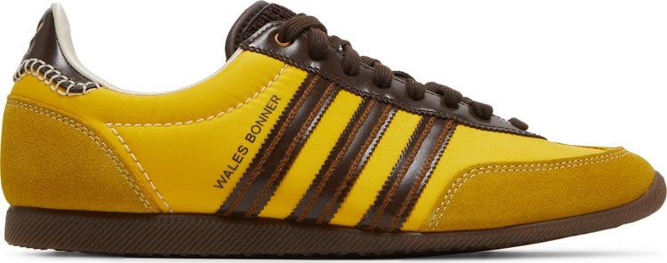 

Кроссовки Adidas Wales Bonner x Japan 'Hazy Yellow Dark Brown', желтый