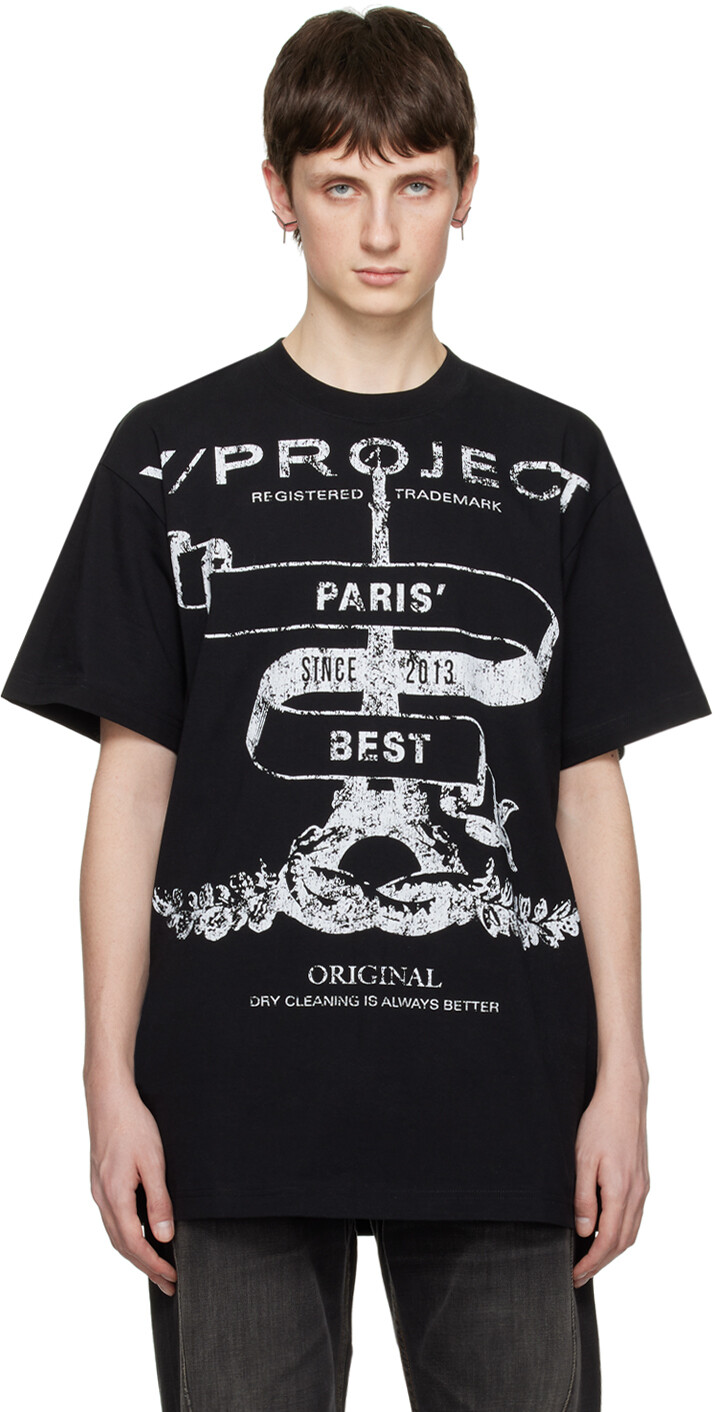

Лучшая футболка Black Paris Y/Project, Черный