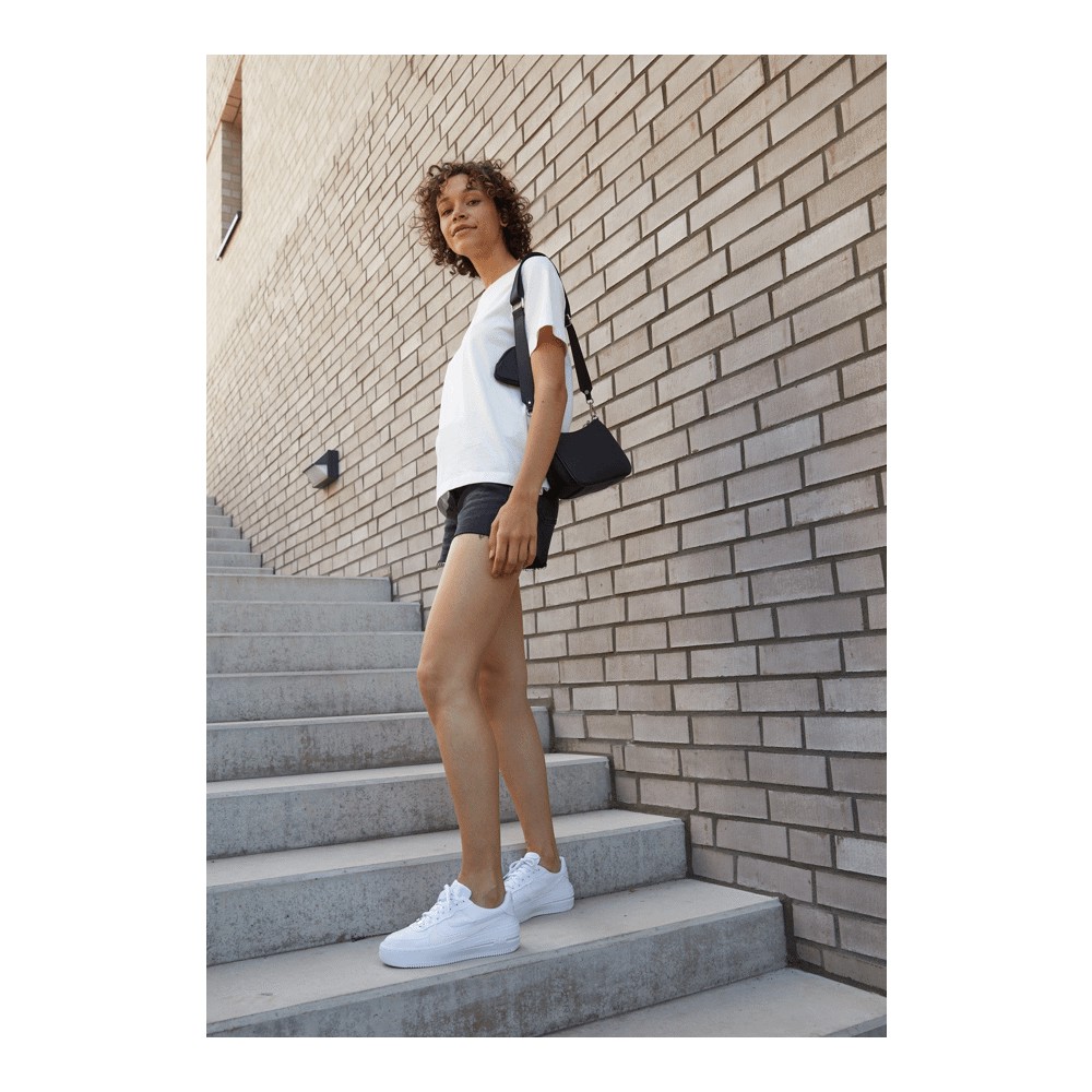 Кроссовки Nike Sportswear W Af1 Platform, white/summit white кроссовки nike sportswear w af1 platform black anthracite white