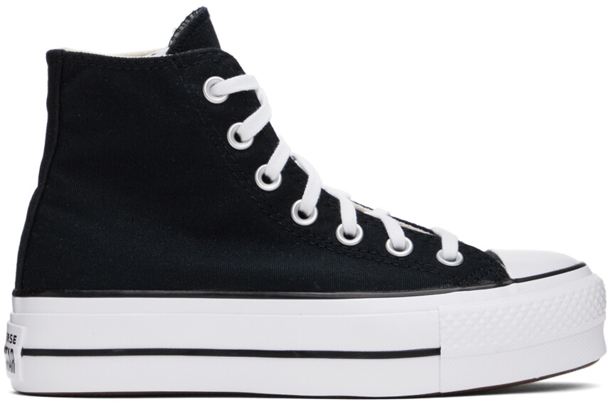 

Черные высокие кеды на платформе Chuck Taylor All Star Converse