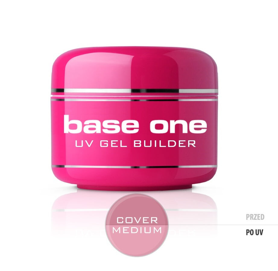 

Silcare Gel Base One Cover Medium маскирующий УФ-гель для ногтей 50г