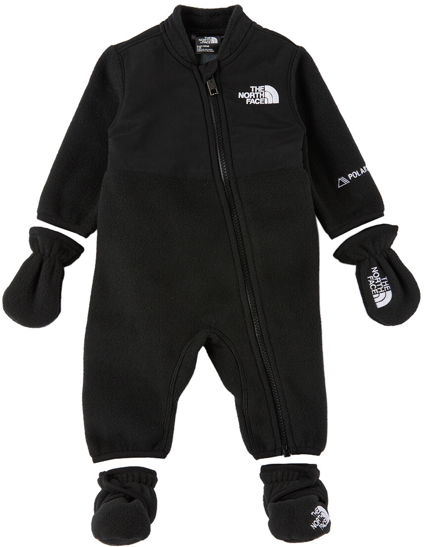 

Baby Black Denali Набор из трех предметов The North Face Kids