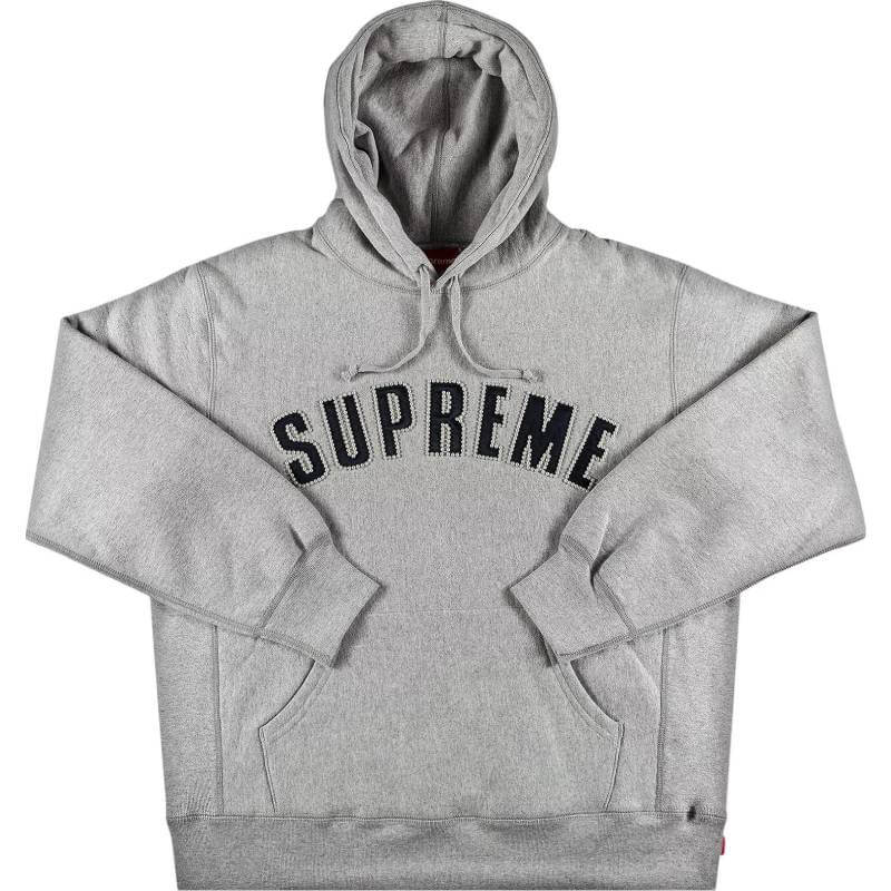 цена Худи Supreme Pearl Logo Hooded, серый