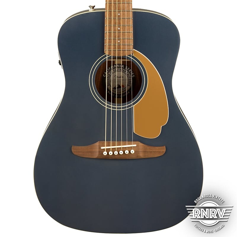 

Fender Malibu Player, накладка на гриф из орехового дерева, полуночный сатин