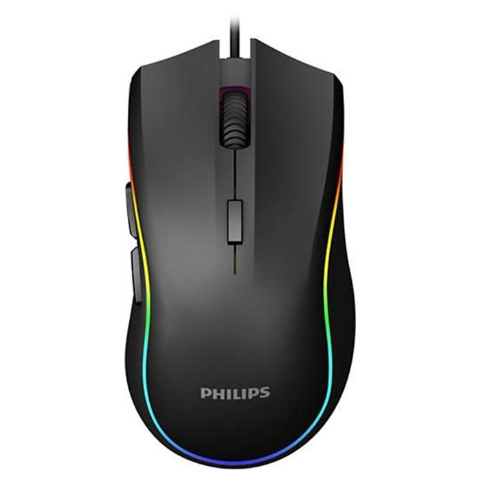 Проводная игровая мышь Philips G403, черный проводная игровая мышь philips g403 черный