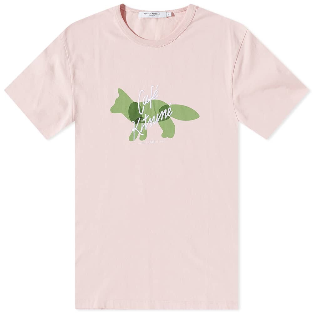 

afé Классическая футболка Kitsune Fox Maison Kitsune