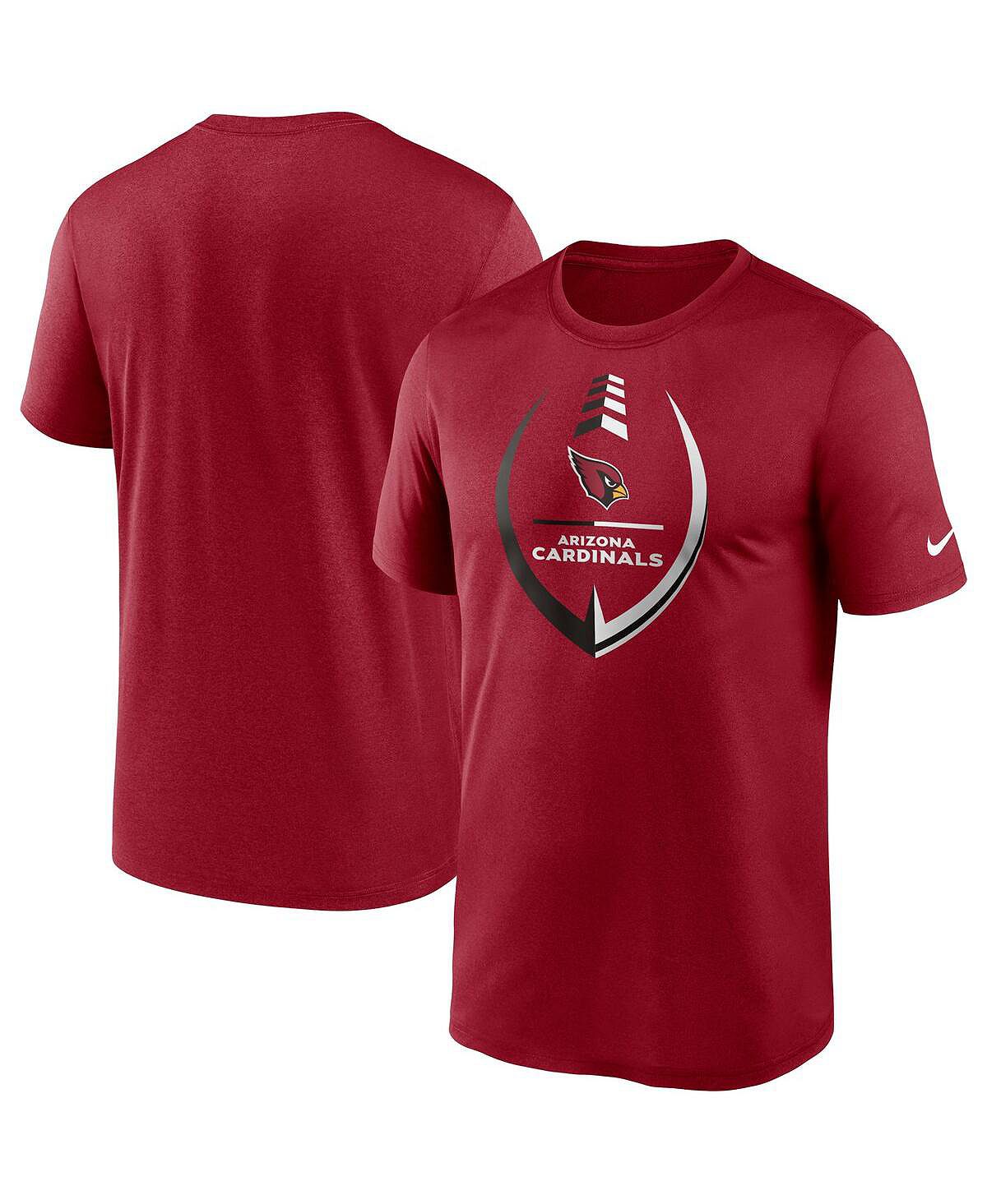 Мужская футболка cardinal arizona cardinals icon legend performance Nike