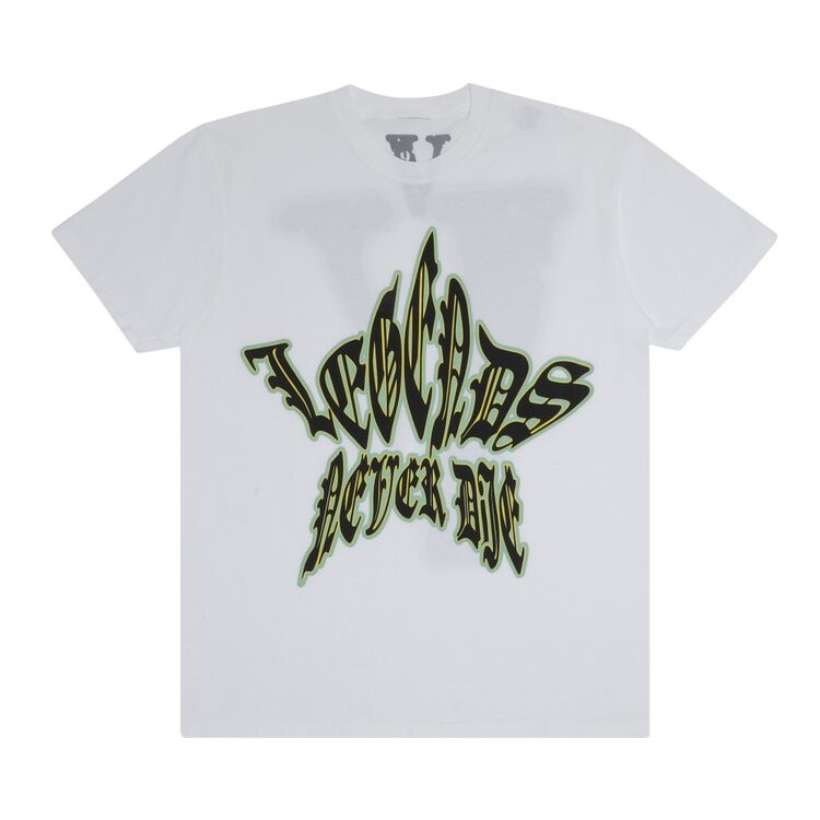 

Футболка Vlone x Juice WRLD Legend T-Shirt 'White', белый