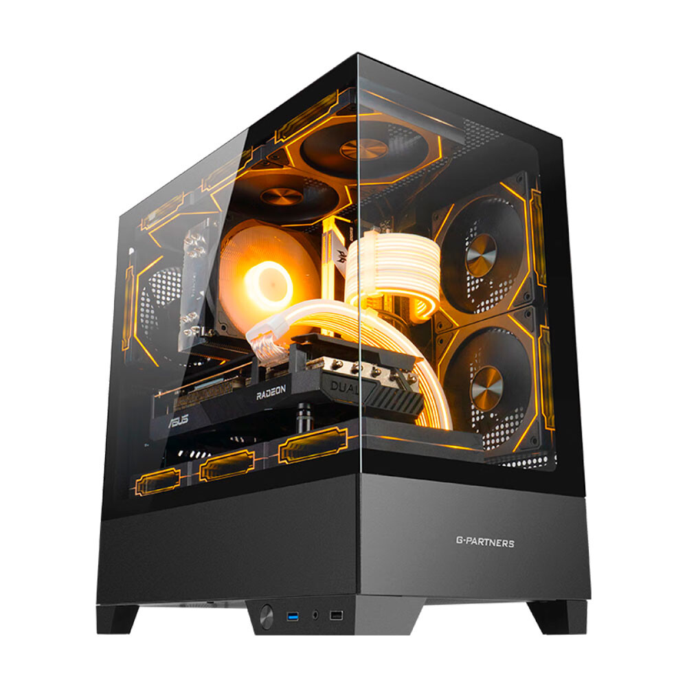 

Системный блок AMD, 32 ГБ/1 ТБ, R7 9700X, AMD Radeon, G-PARTNERS, чёрный