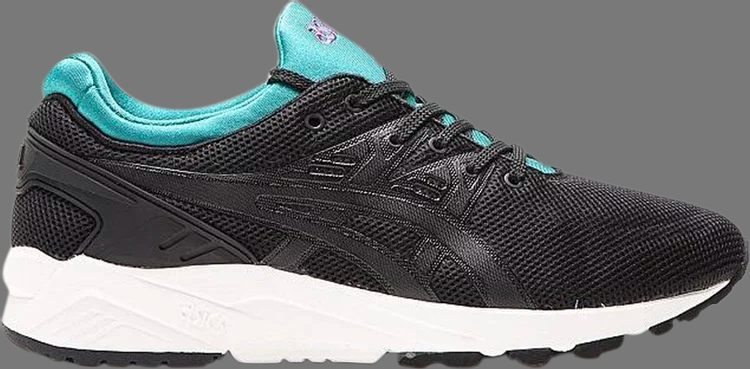 Кроссовки gel kayano trainer evo 'black teal' Asics, черный - фото