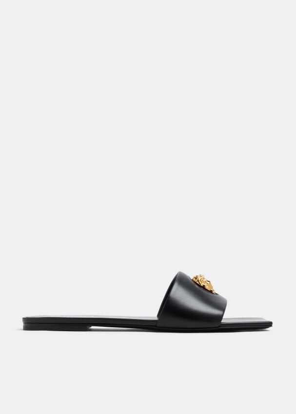 

Сандалии VERSACE La Medusa flat sandals, черный