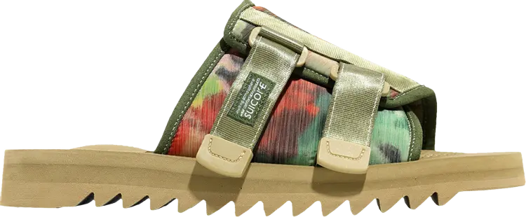 

Сандалии Engineered Garments x KAW-Cab Floral Camo, зеленый